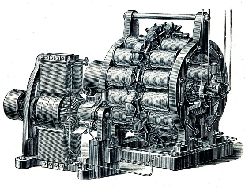 Dynamo AC exciter Siemens.