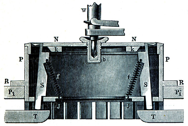 Pins telegraph Hughes.