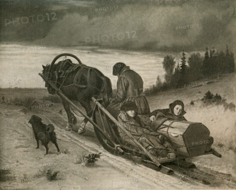 Vasily Perov 'Journey'.