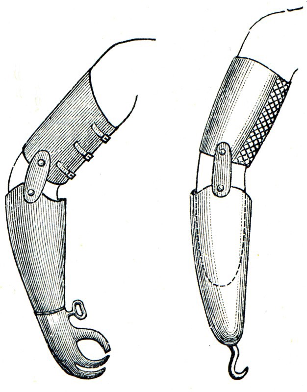 Prostheses - working claws.