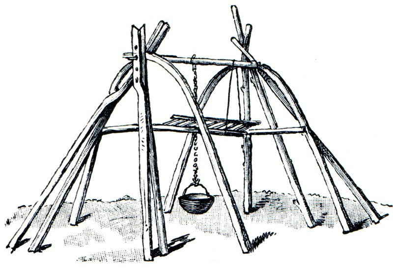 Lapp tent frame Kata.