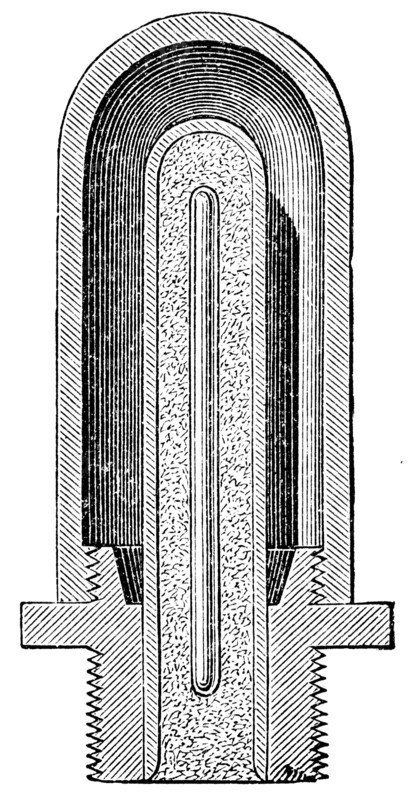 Chemical igniter-contact mine.
