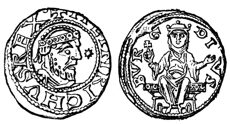 Denarius of the Emperor Henry 4.