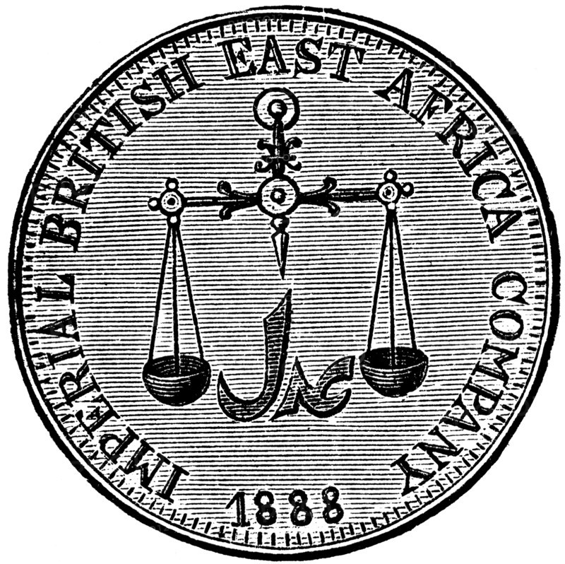 Rupee British East African Society.