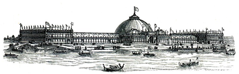 Pavilion Gardening at the International Exhibition in Chicago.
