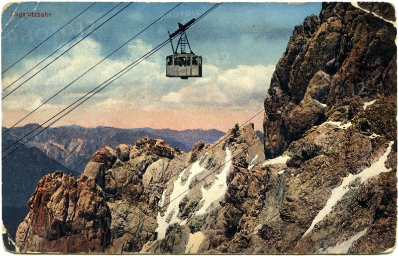 Munih shows Bayerische Zugspitzbahn.
