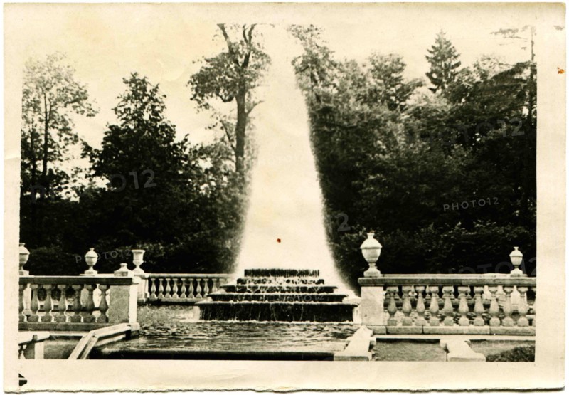 Fountain Pyramid at Peterhof.