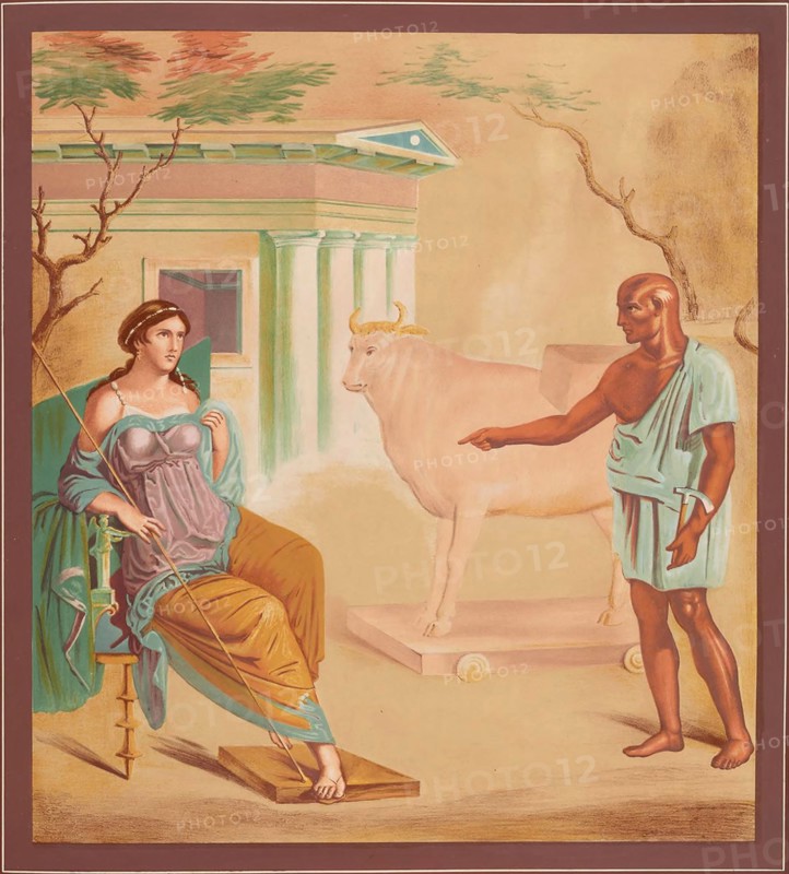 Dedale and Pasiphae