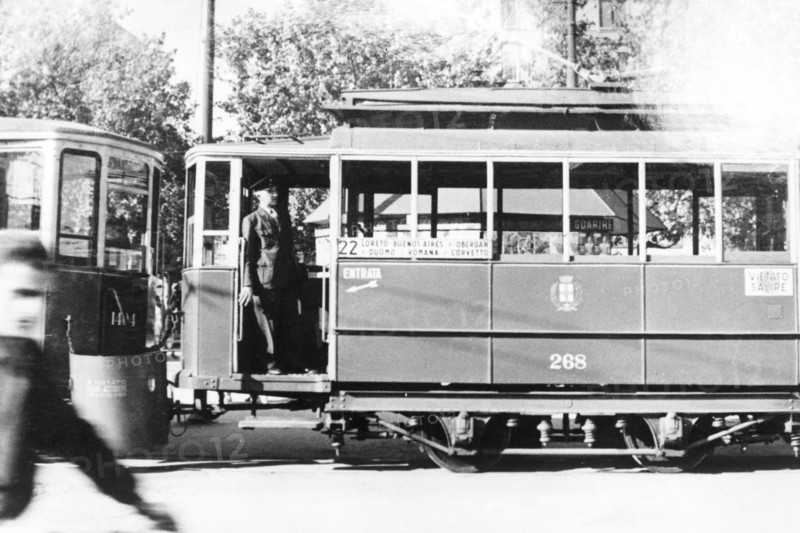 Milan. Tram. 1910