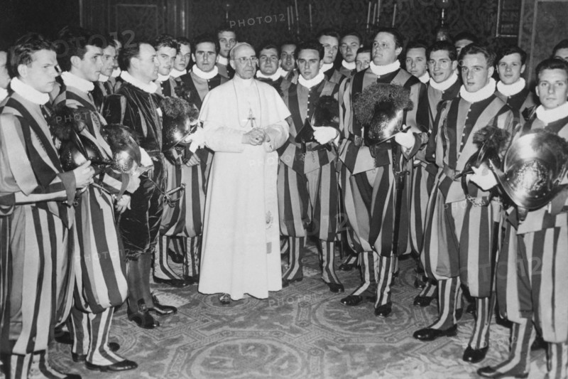 Vatican City. Pope Pio Xii. 1957