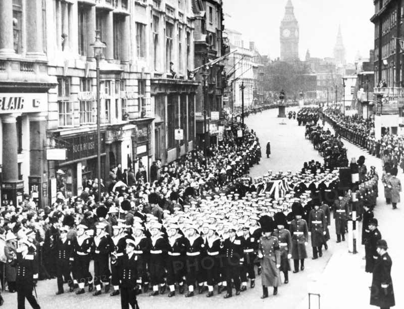 Winston Churchill Funeral