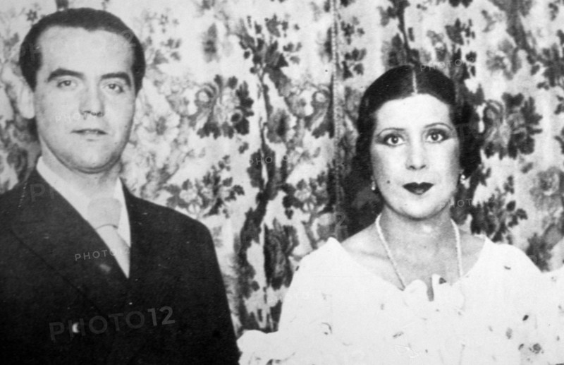 Federico Garcia Lorca and the dancer choreographer encarnacion lopez julvez, la argentinita.