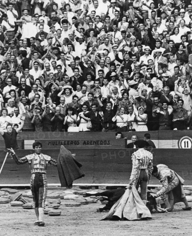 The bullfighter manuel benitez known as el cordobes.