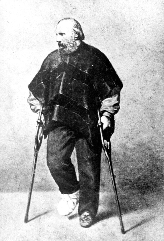 Giuseppe Garibaldi After Being Wounded In The Aspromonte.