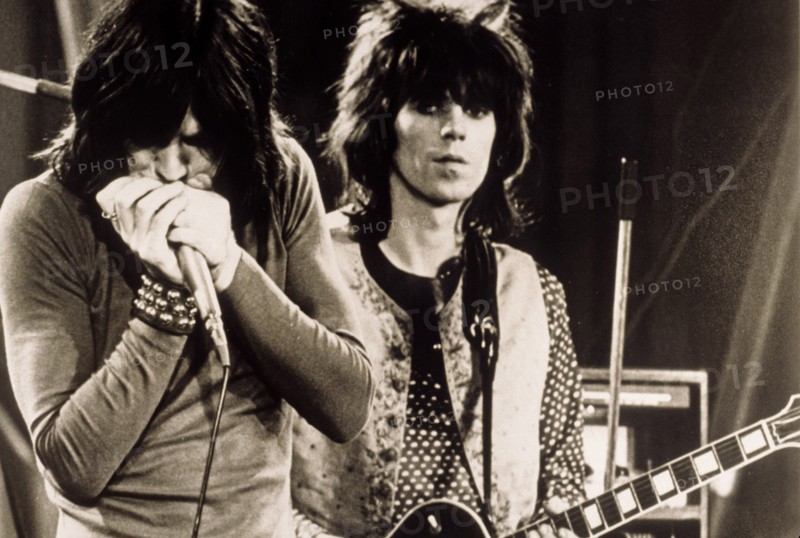Rolling Stones, Keith Richards and Mick Jagger.