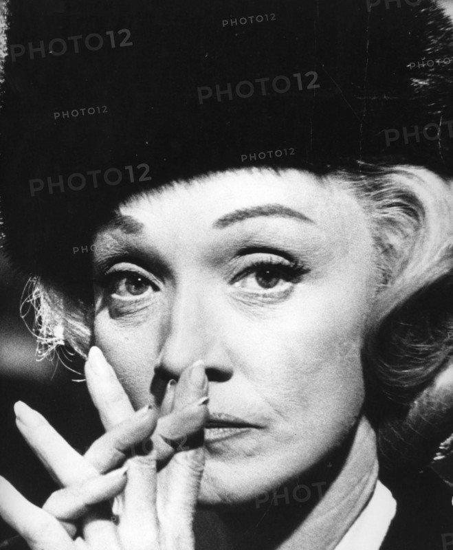 Marlene Dietrich.