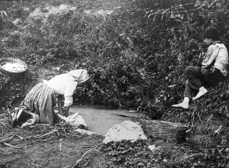 Woman At The Wash.
