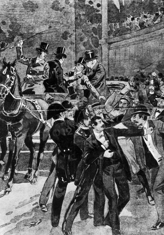 The Assassination Of King Umberto I.