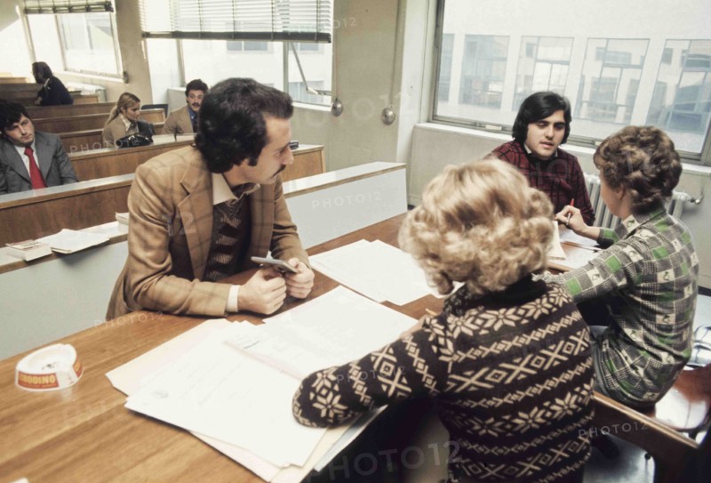 University Exams At Bocconi University In Milan.