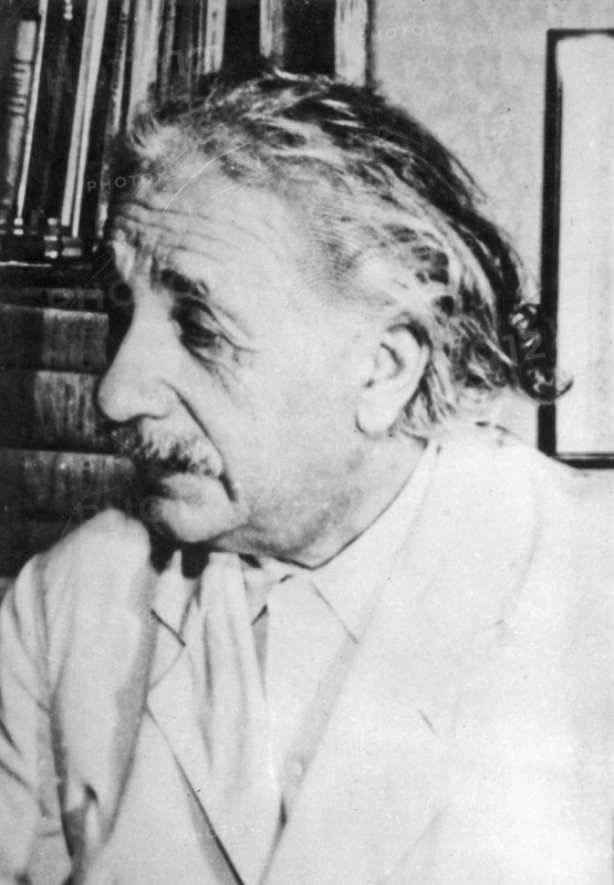 Albert Einstein.
