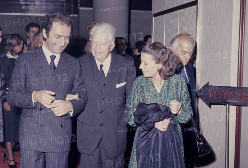 Eugenio Montale and Livio Caputo.