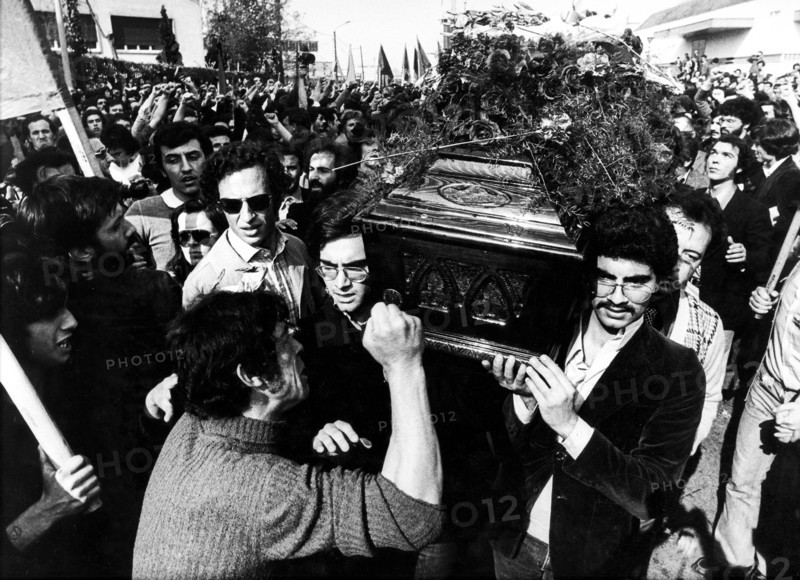 Funeral Of Claudio Varalli.