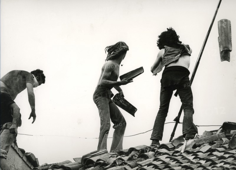 Revolt In San Vittore Prison In Milan.