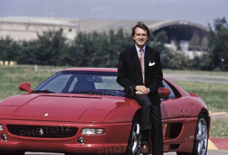Luca Cordero Di Montezemolo, President Of Ferrari.