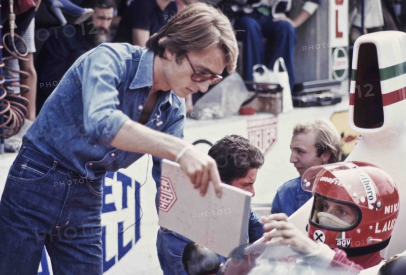 Luca Cordero Di Montezemolo, President Of Ferrari.