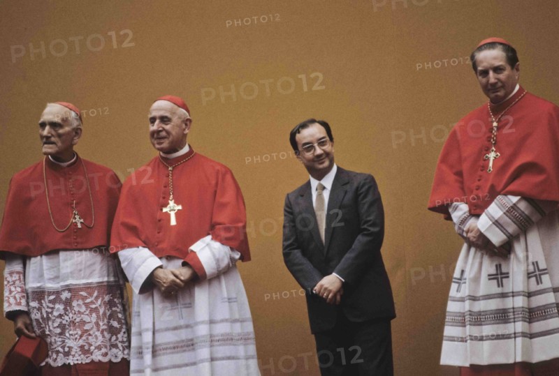 Carlo Tognoli, Cardinal Giovanni Umberto Colombo And Cardinal Carlo Maria Martini.