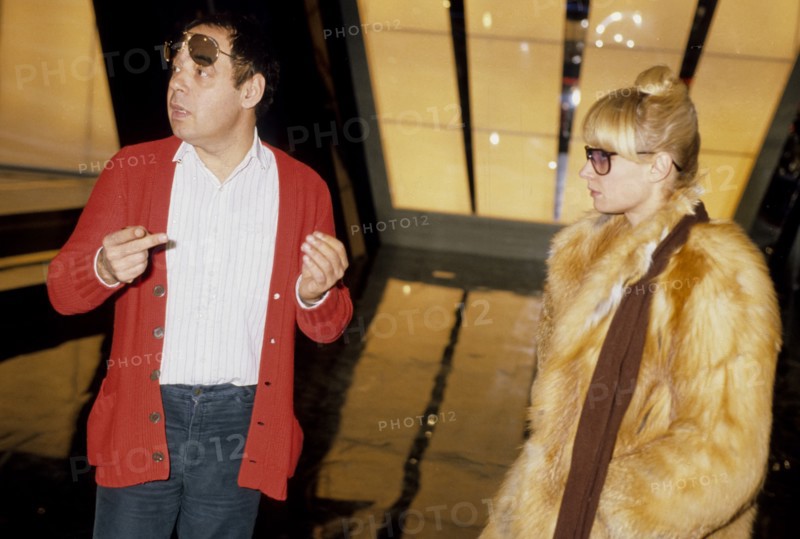 Raffaella Carra And Gianni Boncompagni.