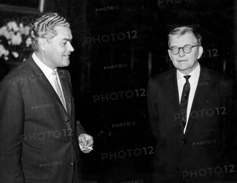 Dmitri Shostakovich In London.
