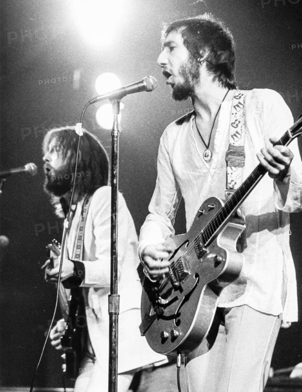 Eric Clapton and Pete Townshend.