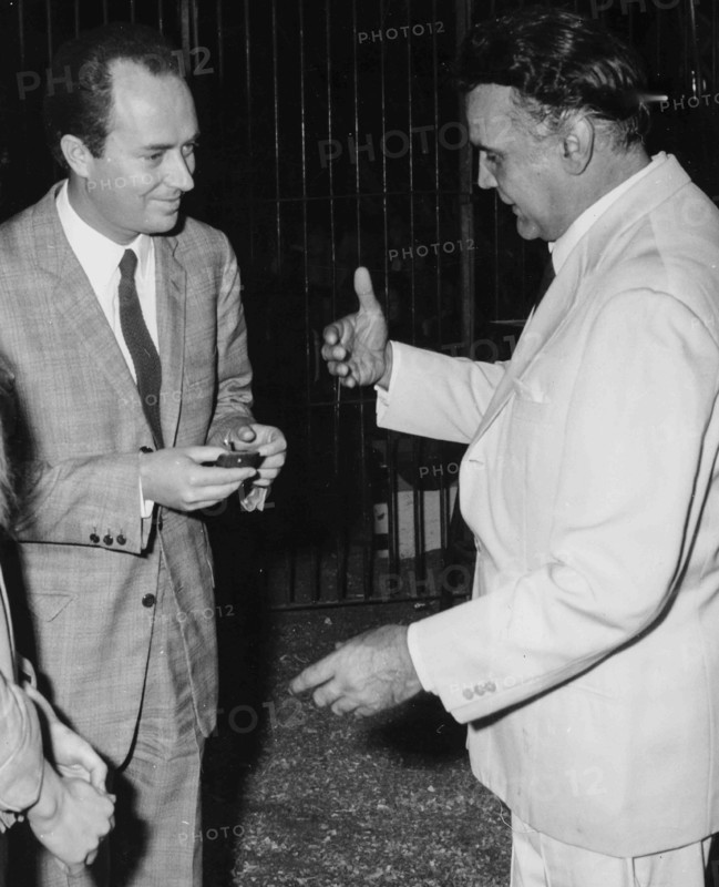 Nico Fidenco and Orlando Orfei.