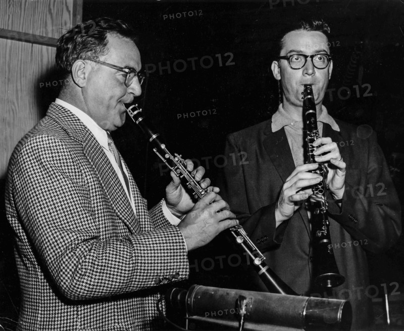 Benny Goodman and Steve Allen.