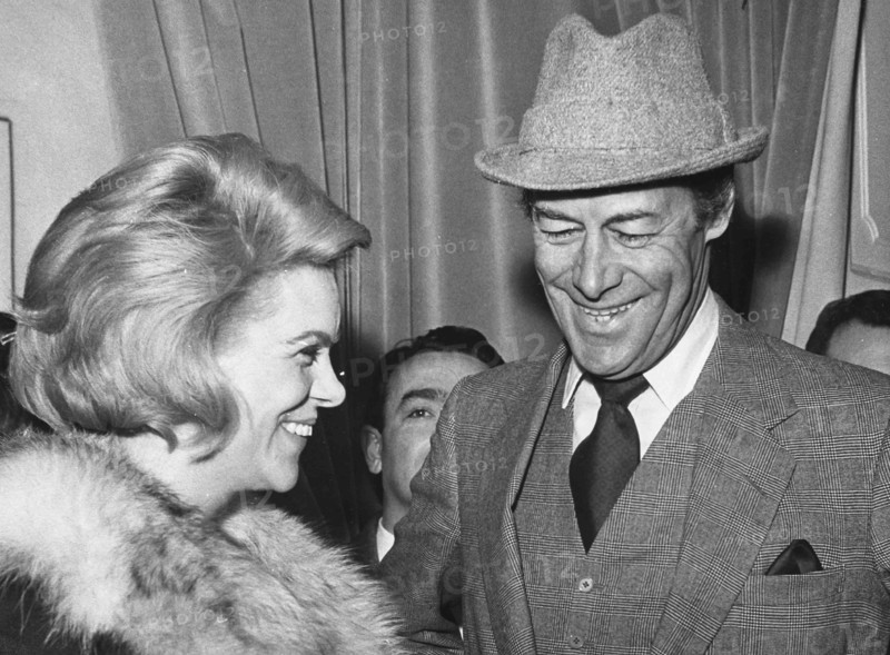 Rex Harrison and Rachel Robert.