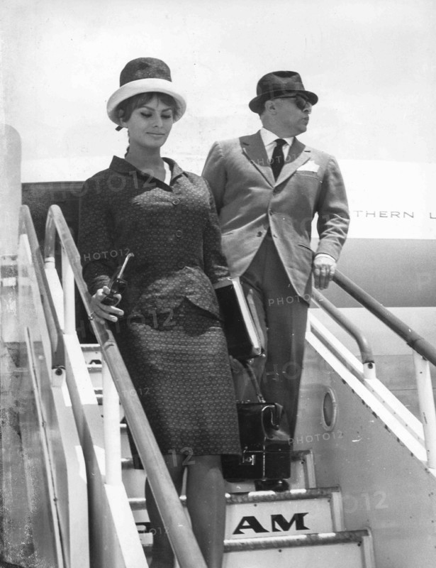 Sophia Loren and Carlo Ponti.