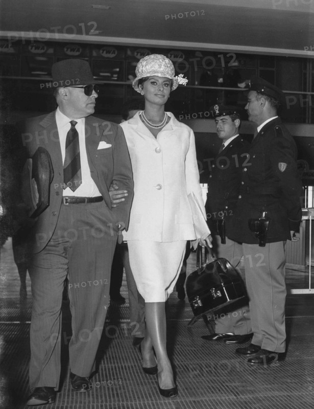 Sophia Loren and Carlo Ponti.