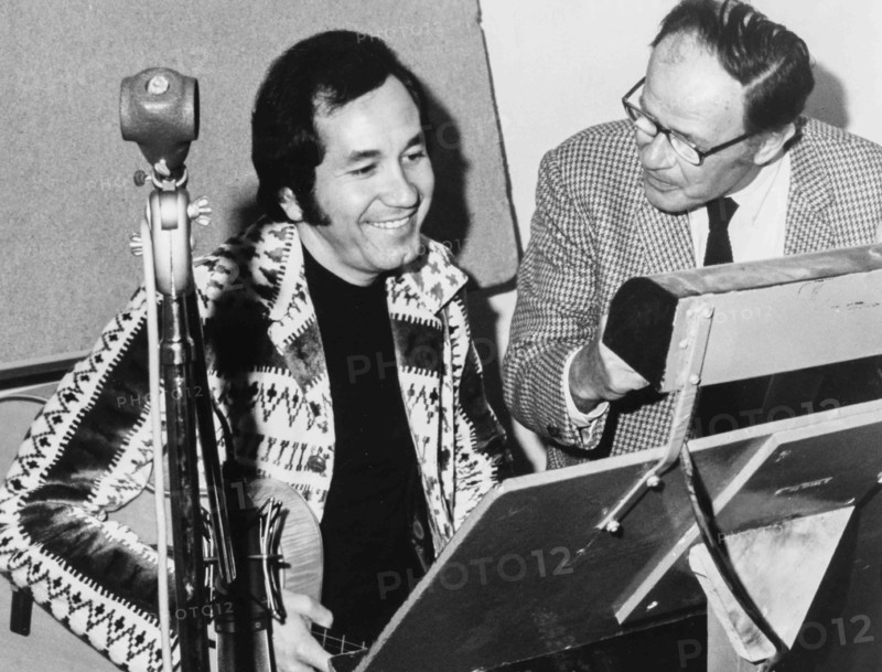 Trini Lopez and Joseph L. Mankiewicz.