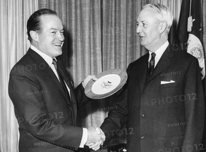 Bob Hope And The American Ambassador David Bruce.