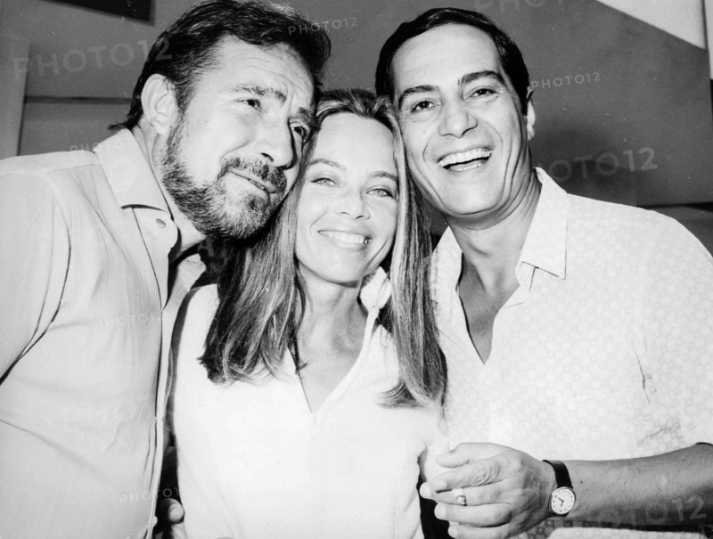 Ugo Tognazzi, Leslie Caron and Nino Manfredi.