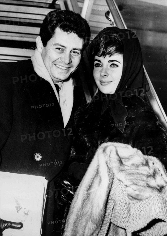 Elizabeth Taylor and Eddie Fisher.