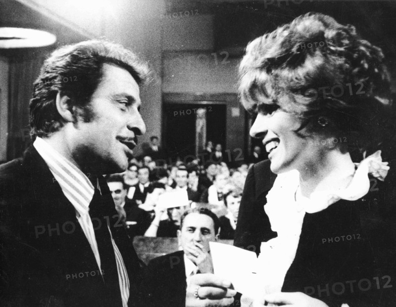 Domenico Modugno and Ornella Vanoni.