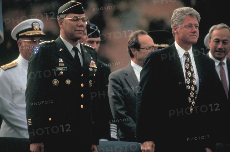 Bill Clinton. Colin Powell