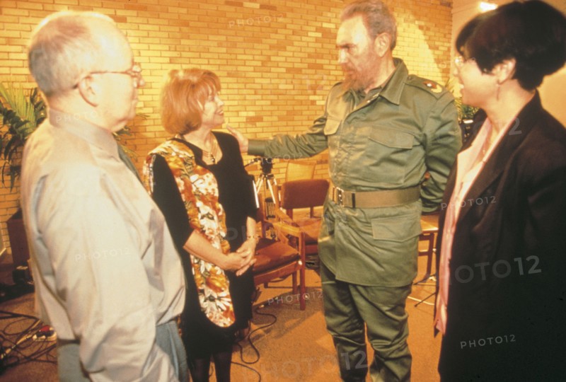 Fidel Castro. Pat Mitchell