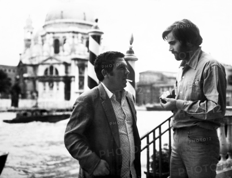 Elio petri, franco nero, venice, 1968