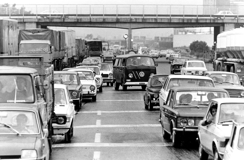 Traffic, milan, 70's