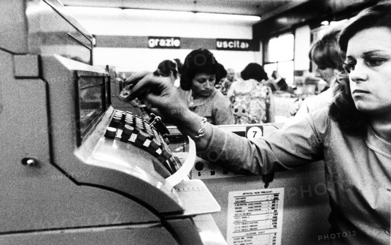 Upim department store, milan, italy 70's