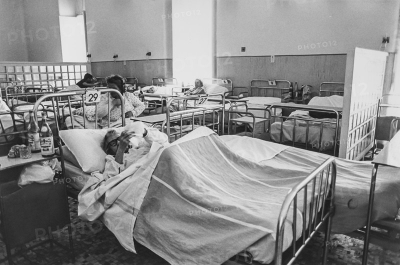 Patients at policlinico hospital in rome