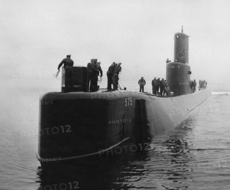 Uss seawolf SSN 575, 10th october 1958